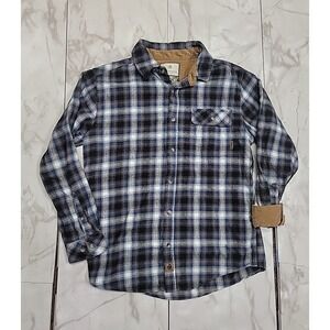 Legendary Whitetails Buck Camp Plaid Corduroy Flip Cuff Flannel Men's Medium